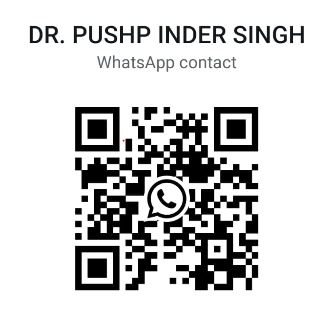 Scan to connect with Dr. Pushpinder Singh on WhatsApp