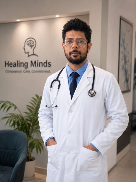 Dr. Pushpinder Singh, Clinical Psychologist at Healing Minds